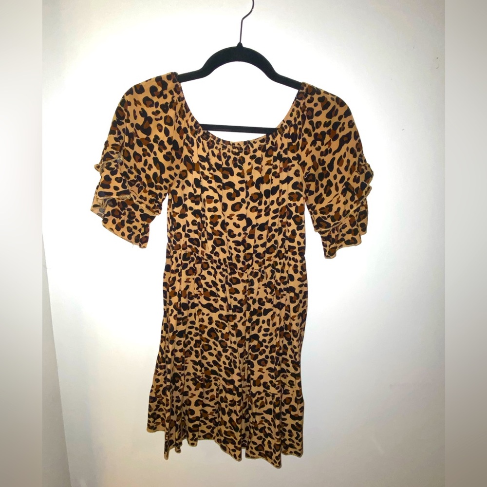 Leopard print dress